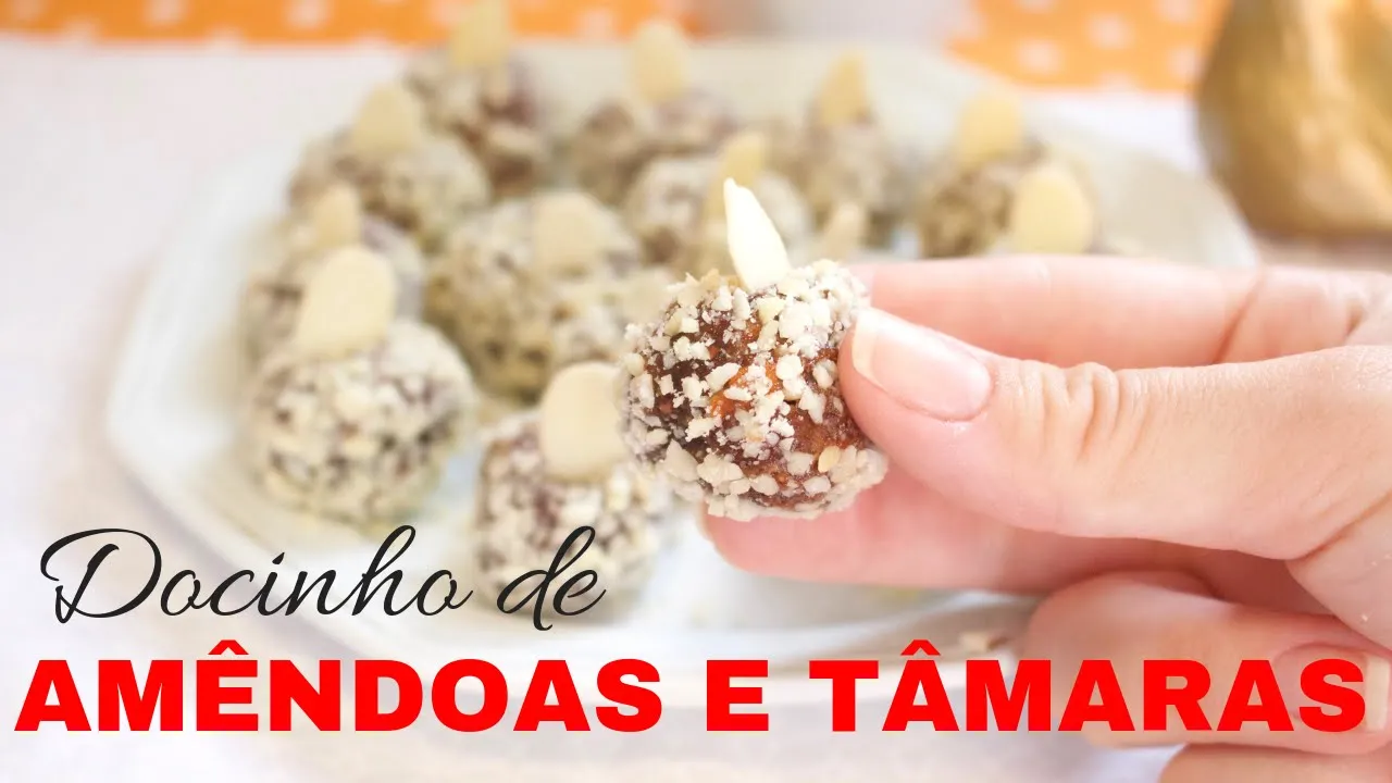 Docinho de Amêndoa e Tâmara