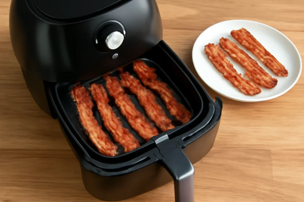 Bacon na Air Fryer