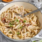 penne com tomates