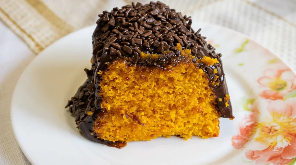 Bolo de Cenoura Fofinho