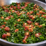 Couve refogada com bacon