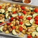 Gnocchi Dourado com Linguiça